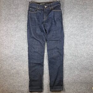 Revit Lombard 2 RF Jeans Mens 31x34 Blue Padded Armored Riding Motorcycle